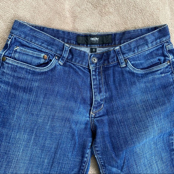 Mossimo Boot Cut Blue Jeans 8 Medium - Picture 3 of 8